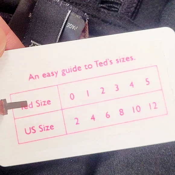 NWT Ted Baker Pointelle Deep V Plunge Swimsuit in Black 4 - Picture 11 of 11